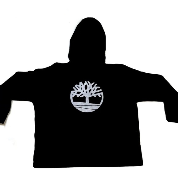 BNWT Timberland Hoodie with Large Textured Logo in Medium - Picture 1 of 3